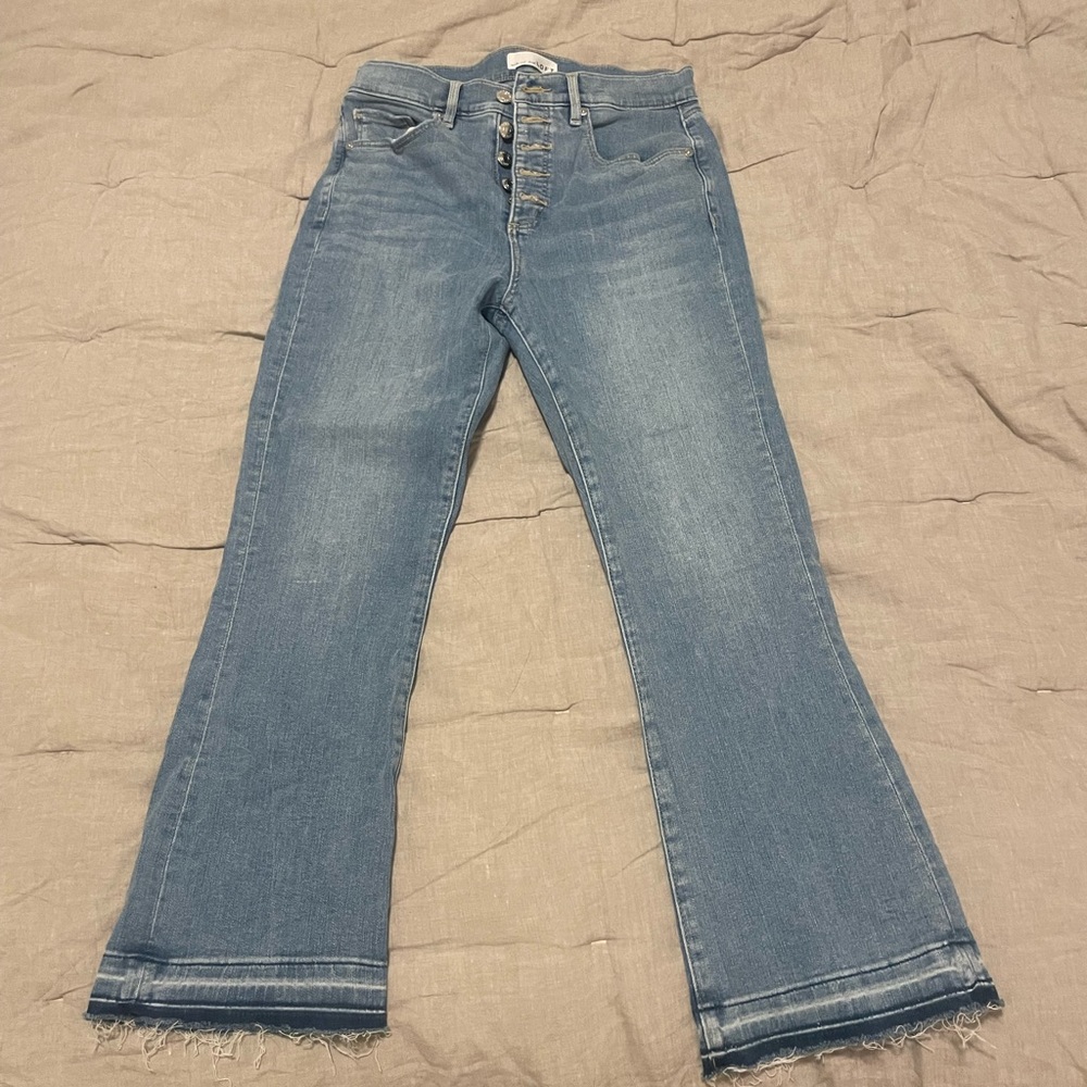 LOFT “The Kick” Cropped Jean